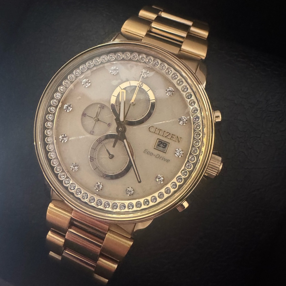 Citizen Gold Chronograph Watch